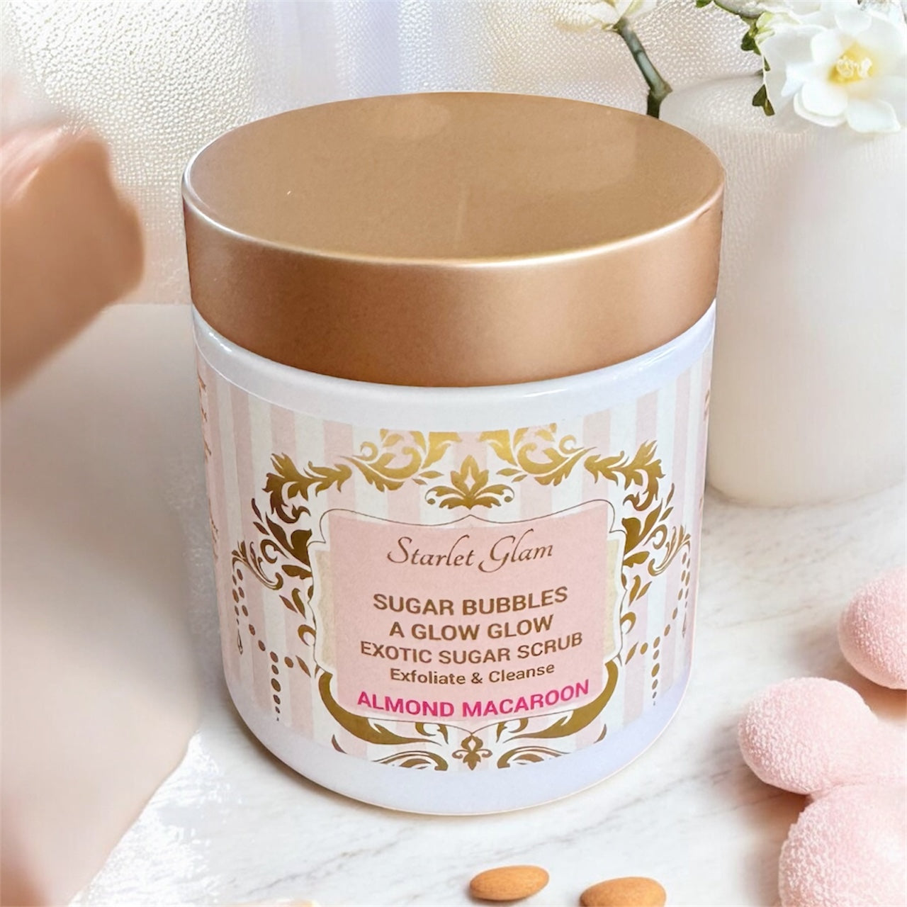 Almond Macaroon Sugar Scrub