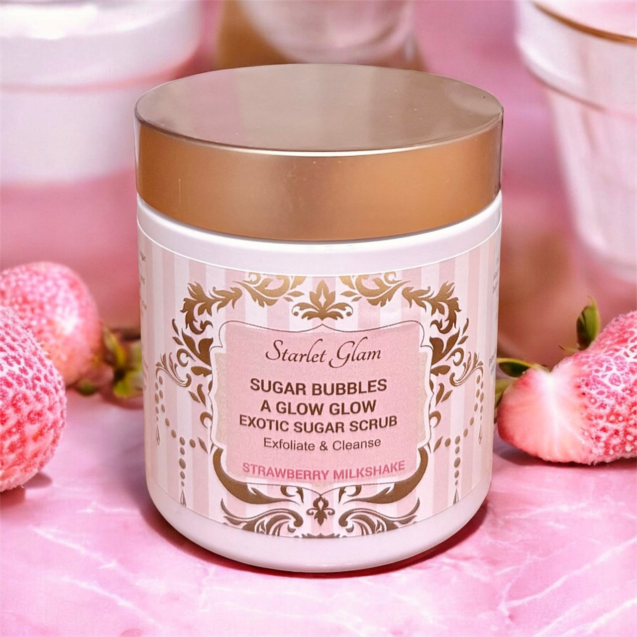 Strawberry Milkshake Sugar Scrub