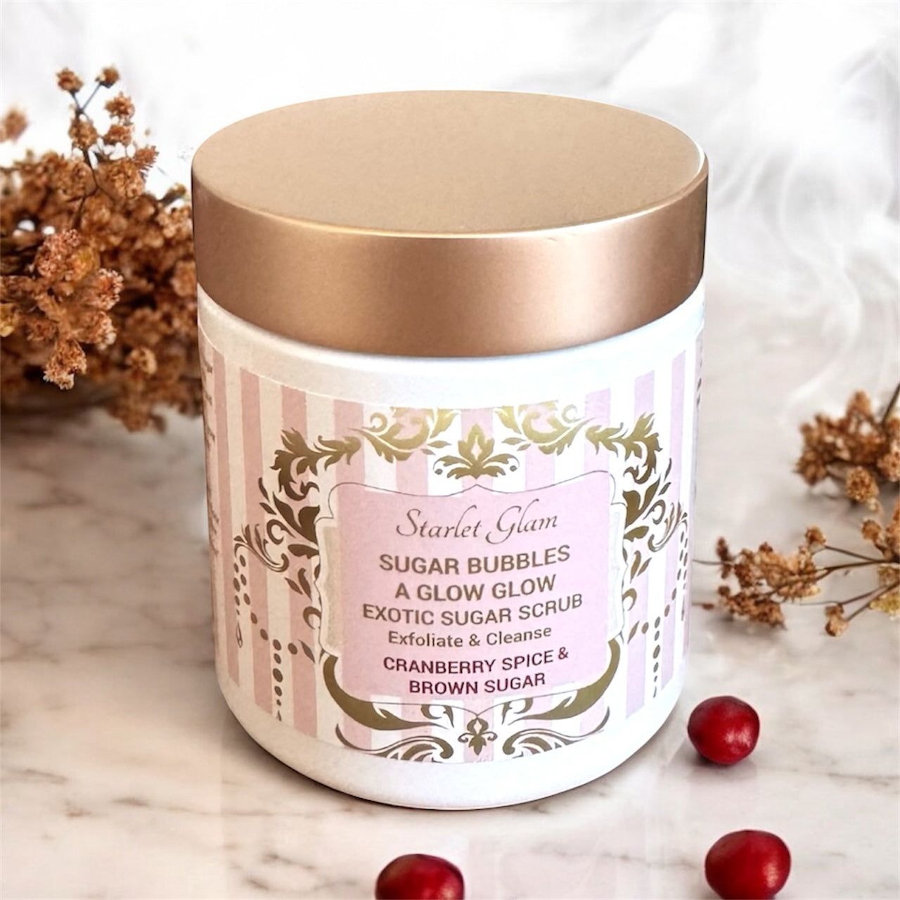 Cranberry Spice & Brown Sugar, Sugar Scrub